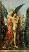 Gustave Moreau, Hesiod and the Muse